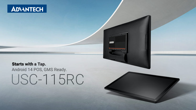 Advantech Launches the USC-115RC: ARM-based GMS Ready AIO POS systems
